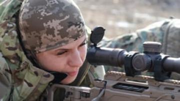 Ukraine, the Donbass Female Fighters (STILL)